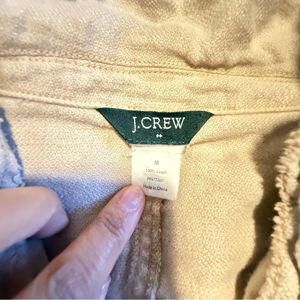 J. Crew Women's Beige Blazer Size M - Picture 5 of 6
